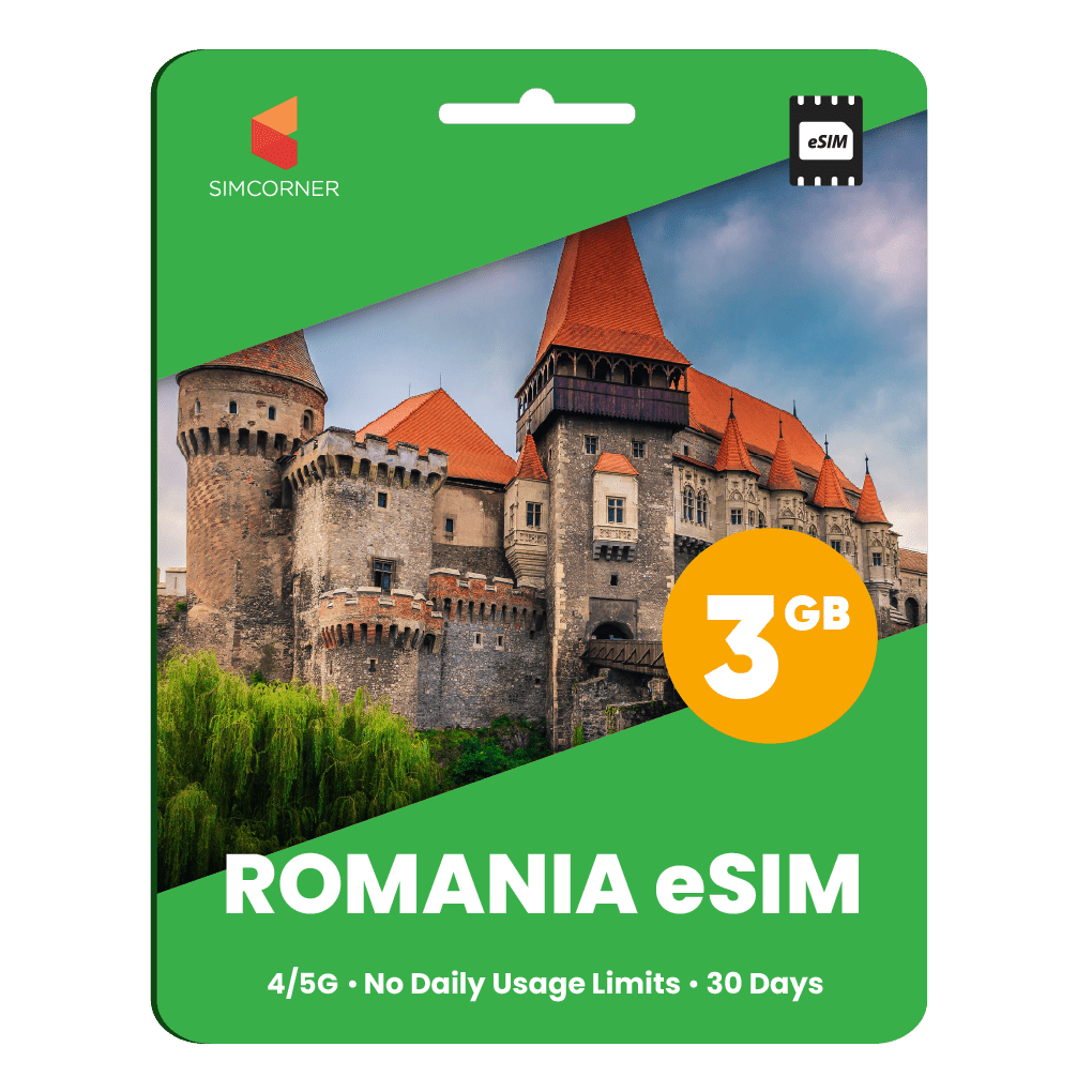 Romania Data eSIM - SimCorner