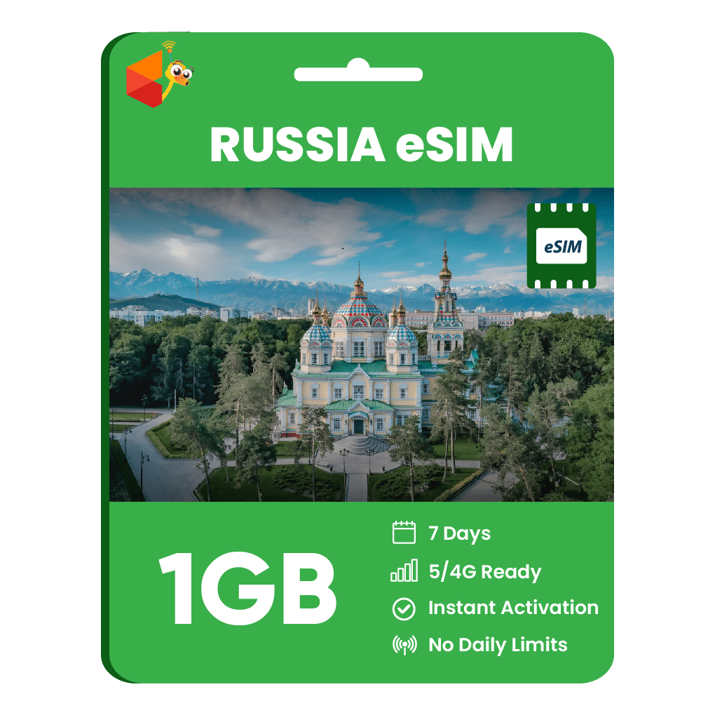 Russia Data eSIM - SimCorner