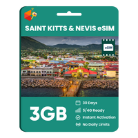 Thumbnail for Saint Kitts and Nevis Data eSIM