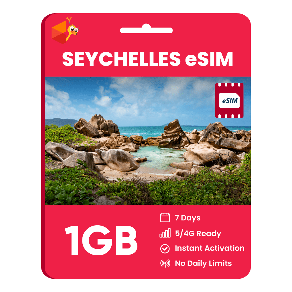 Seychelles Data eSIM - SimCorner