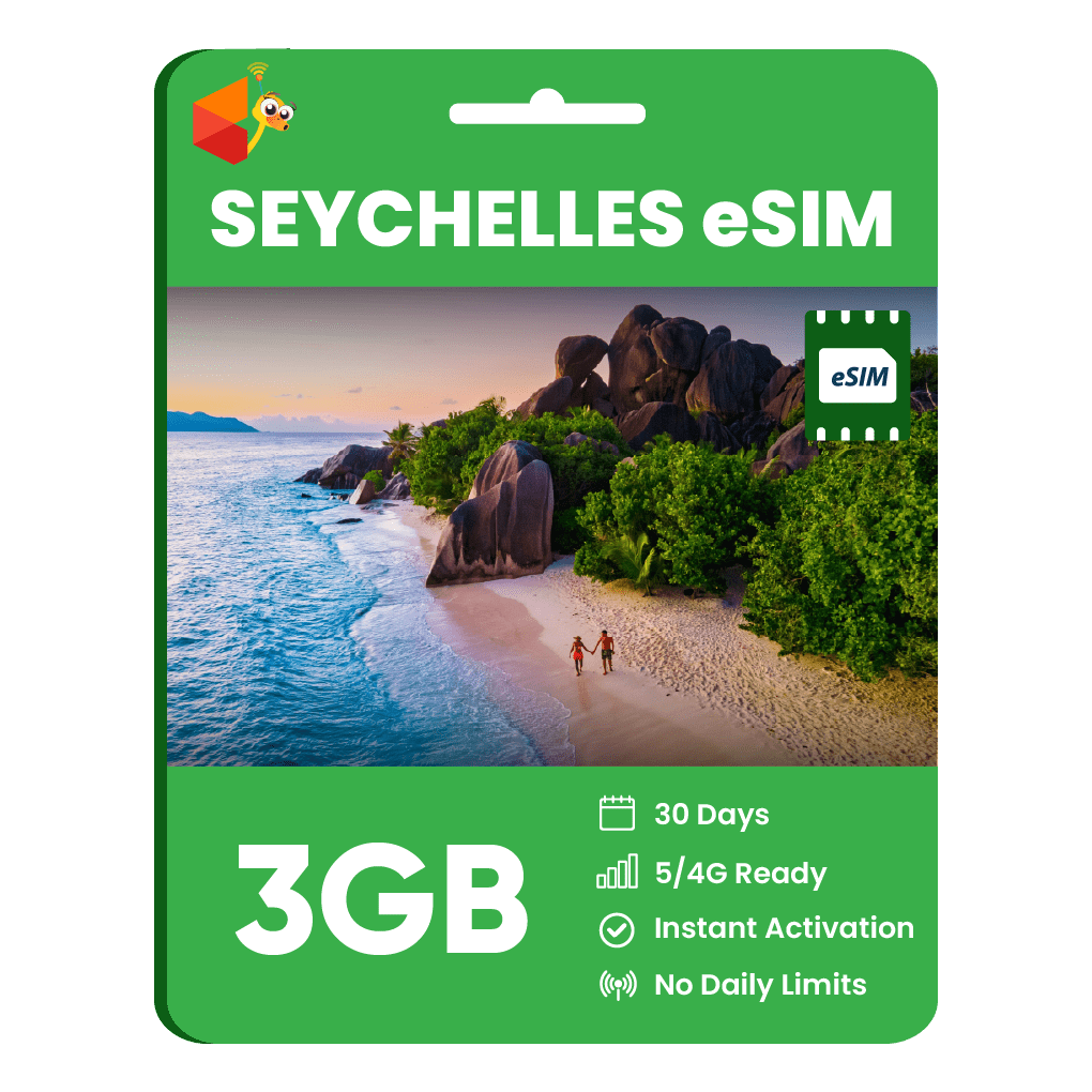 Seychelles Data eSIM - SimCorner