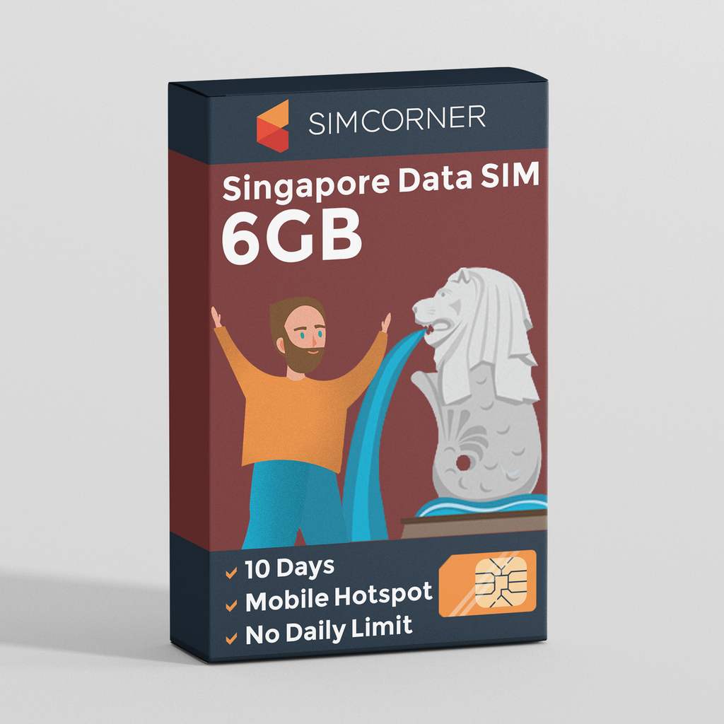 Singapore Data SIM Card (10 day - 6GB)