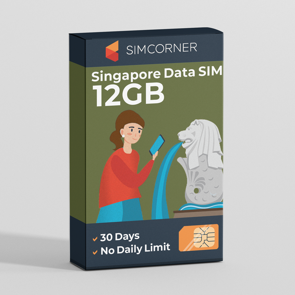 Singapore Data SIM Card(12GB)