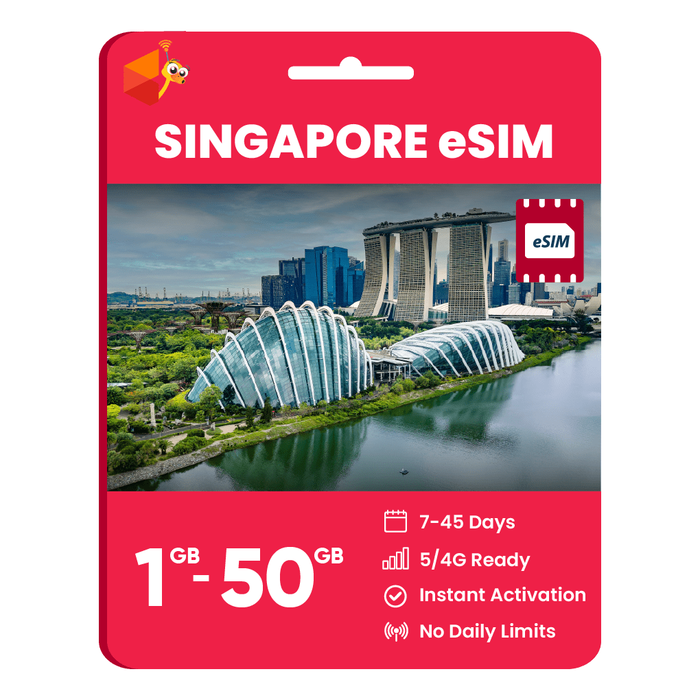 Singapore Data eSIM - SimCorner