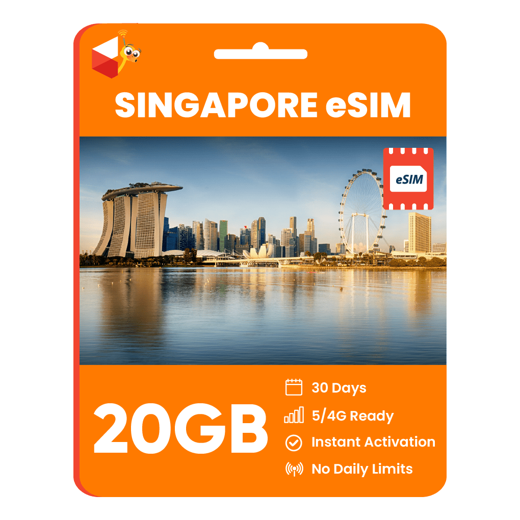 Singapore Data eSIM - SimCorner