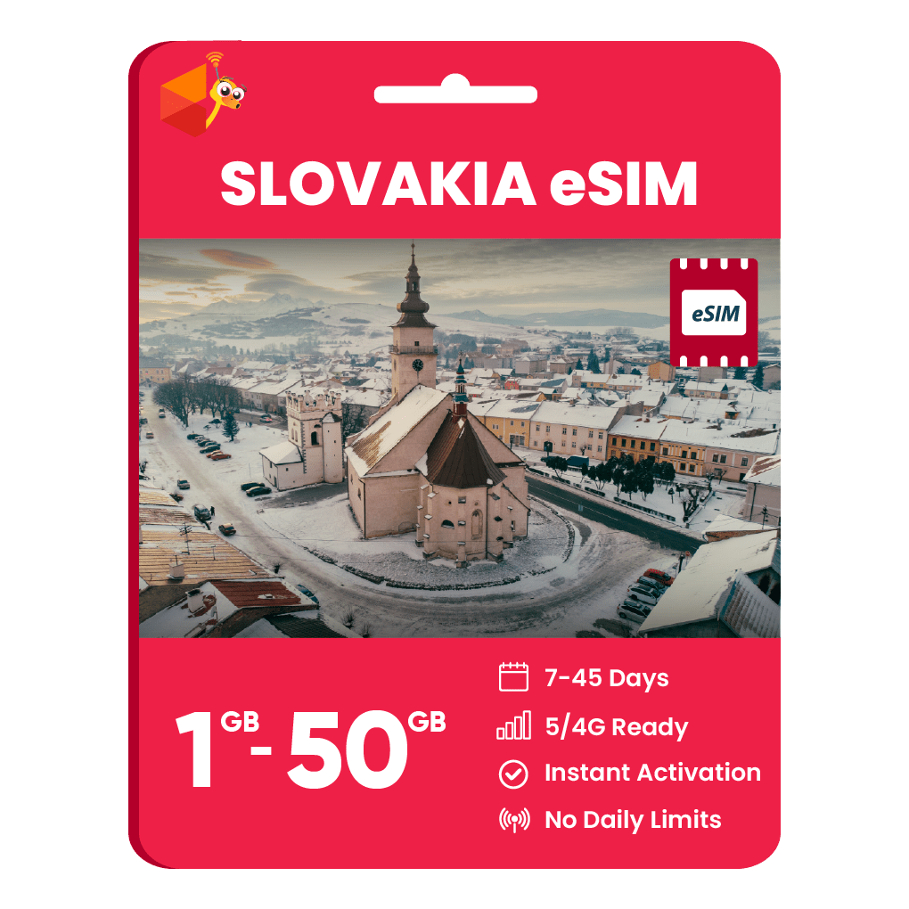 Slovakia Data eSIM - SimCorner