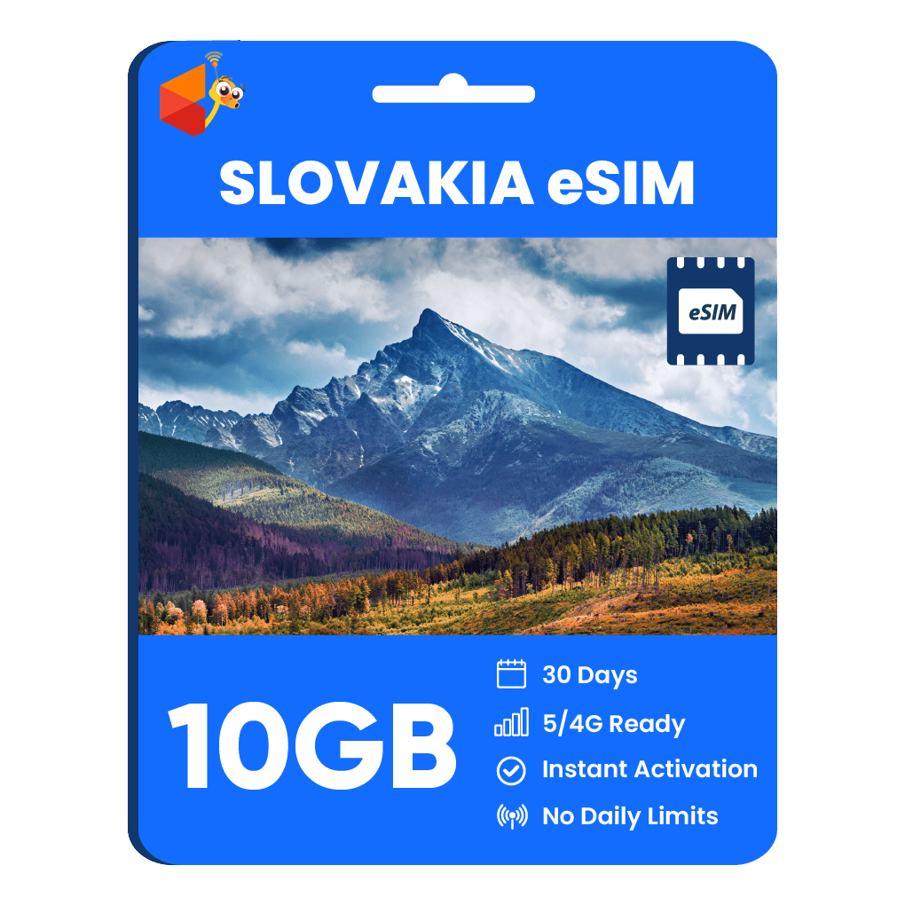 Slovakia Data eSIM - SimCorner