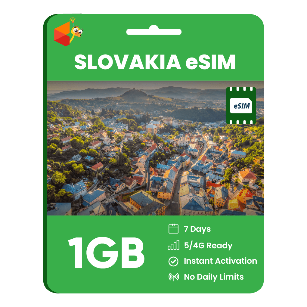 Slovakia Data eSIM - SimCorner
