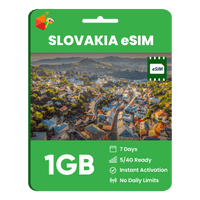 Thumbnail for Slovakia Data eSIM - SimCorner
