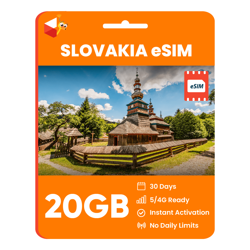 Slovakia Data eSIM - SimCorner