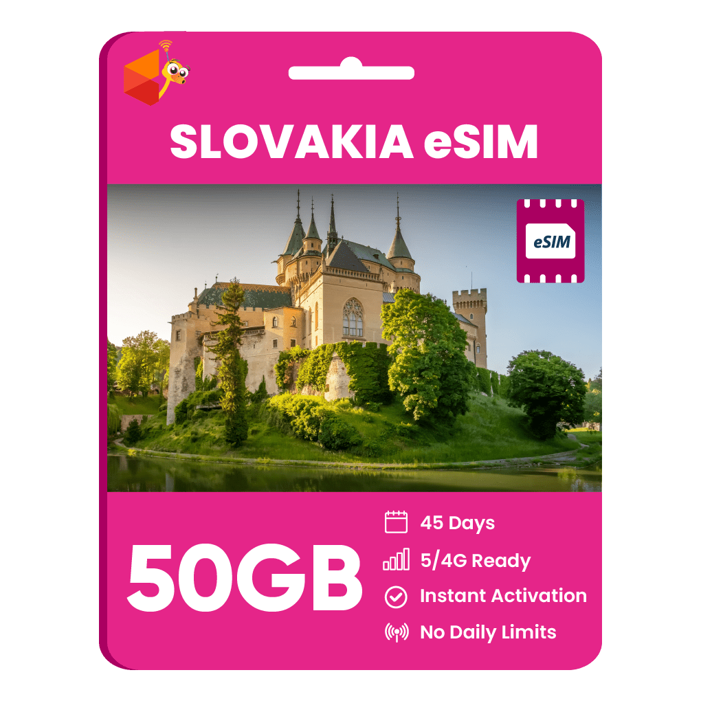 Slovakia Data eSIM - SimCorner