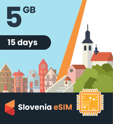 Slovenia eSIM: 5GB - 15 Day