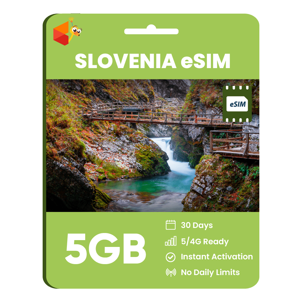 Slovenia Data eSIM - SimCorner