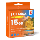 Sri Lanka Data SIM Card (31 Day - 15GB)