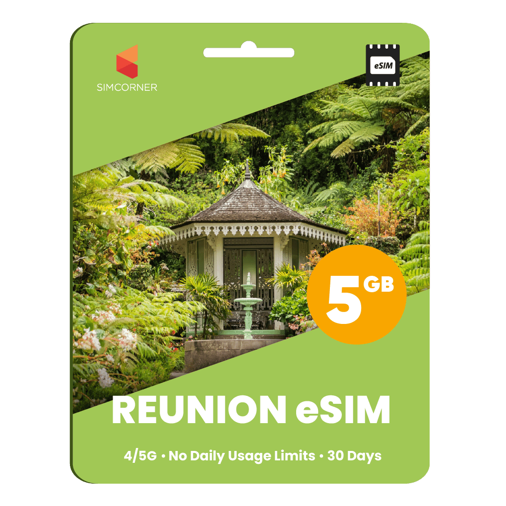 Réunion Data eSIM - SimCorner