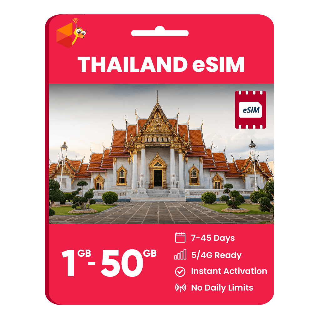 Thailand Data eSIM - SimCorner