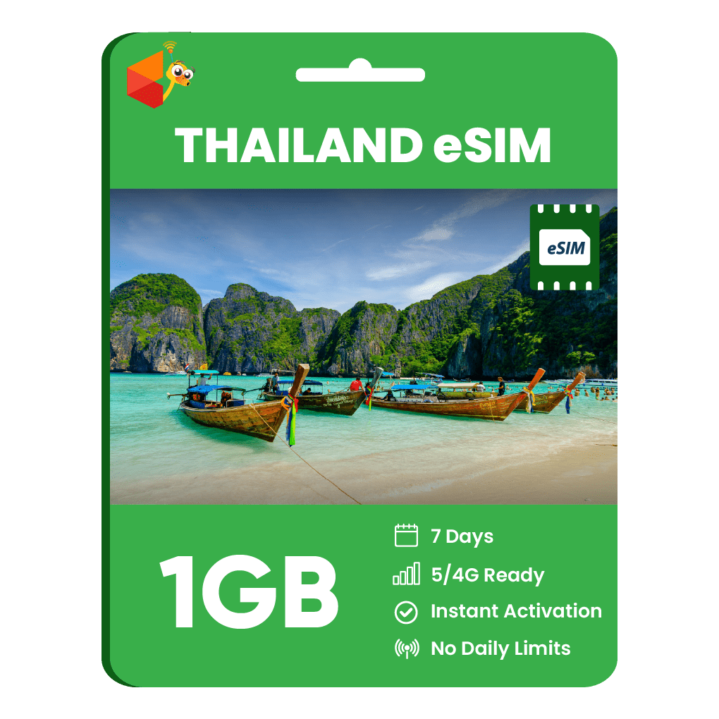 Thailand Data eSIM - SimCorner