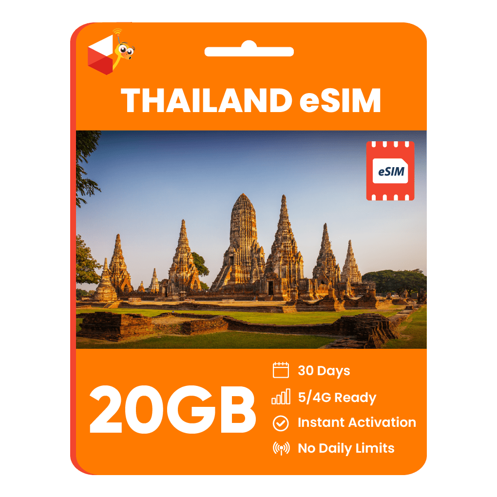 Thailand Data eSIM - SimCorner