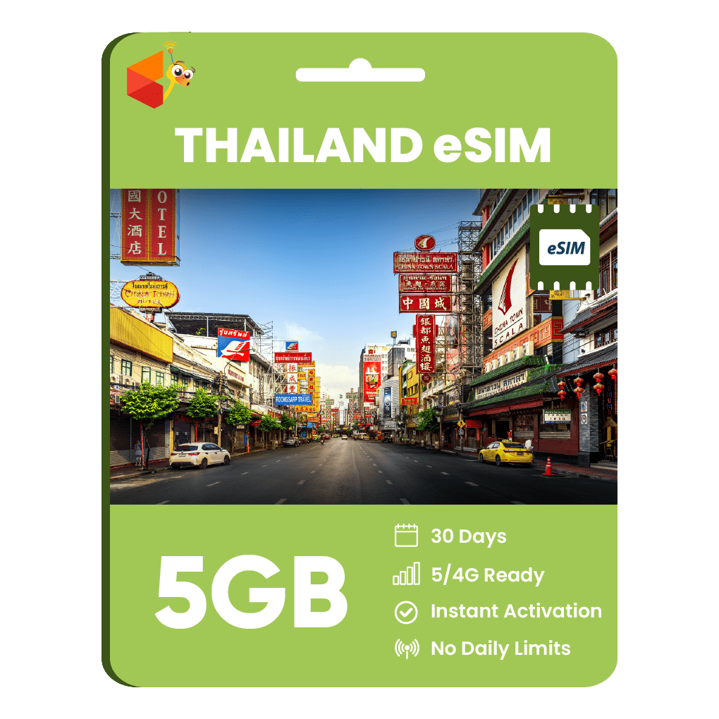 Thailand Data eSIM - SimCorner