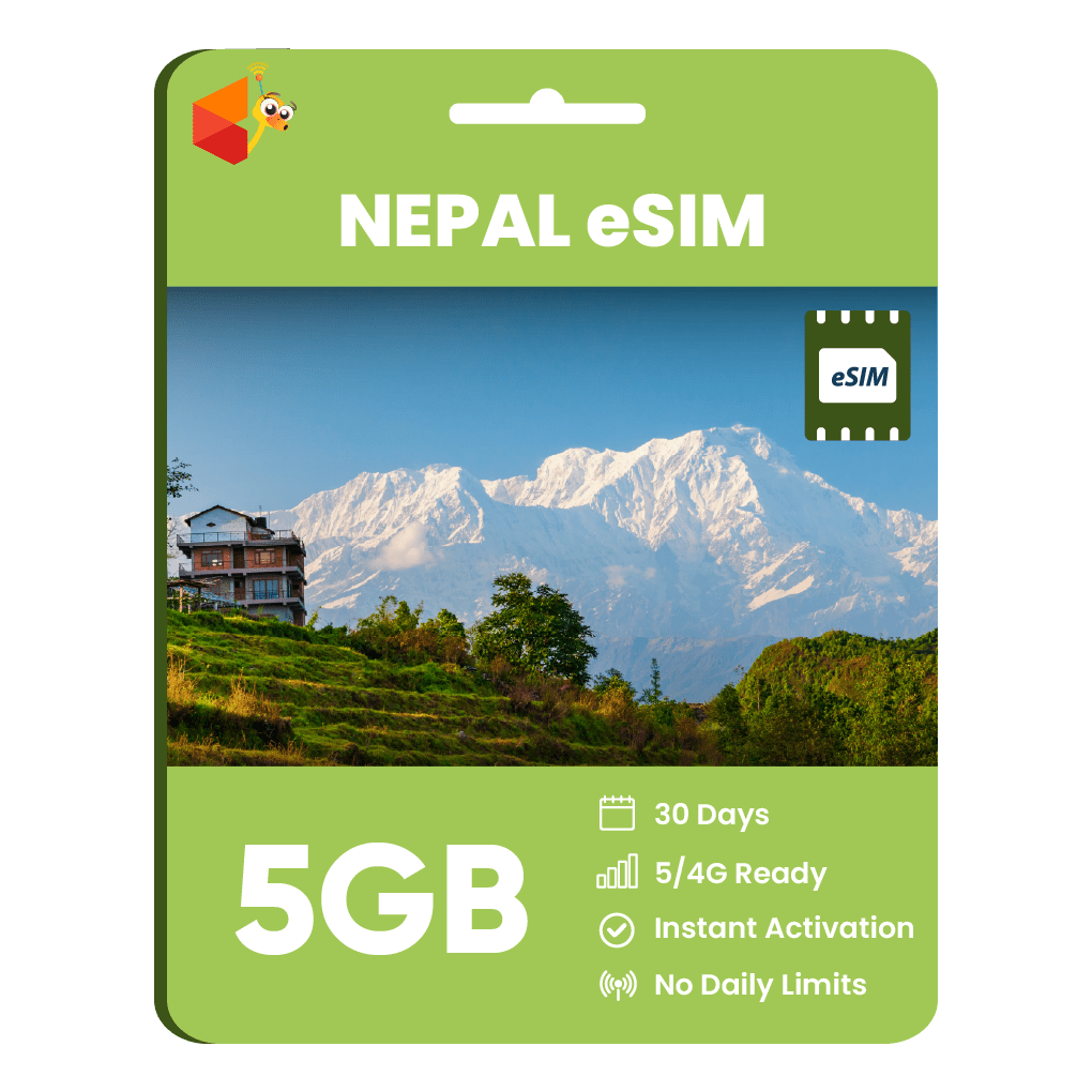 Nepal Data eSIM - SimCorner