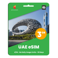 Thumbnail for United Arab Emirates Data eSIM - SimCorner