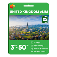 Thumbnail for United Kingdom Data eSIM - SimCorner