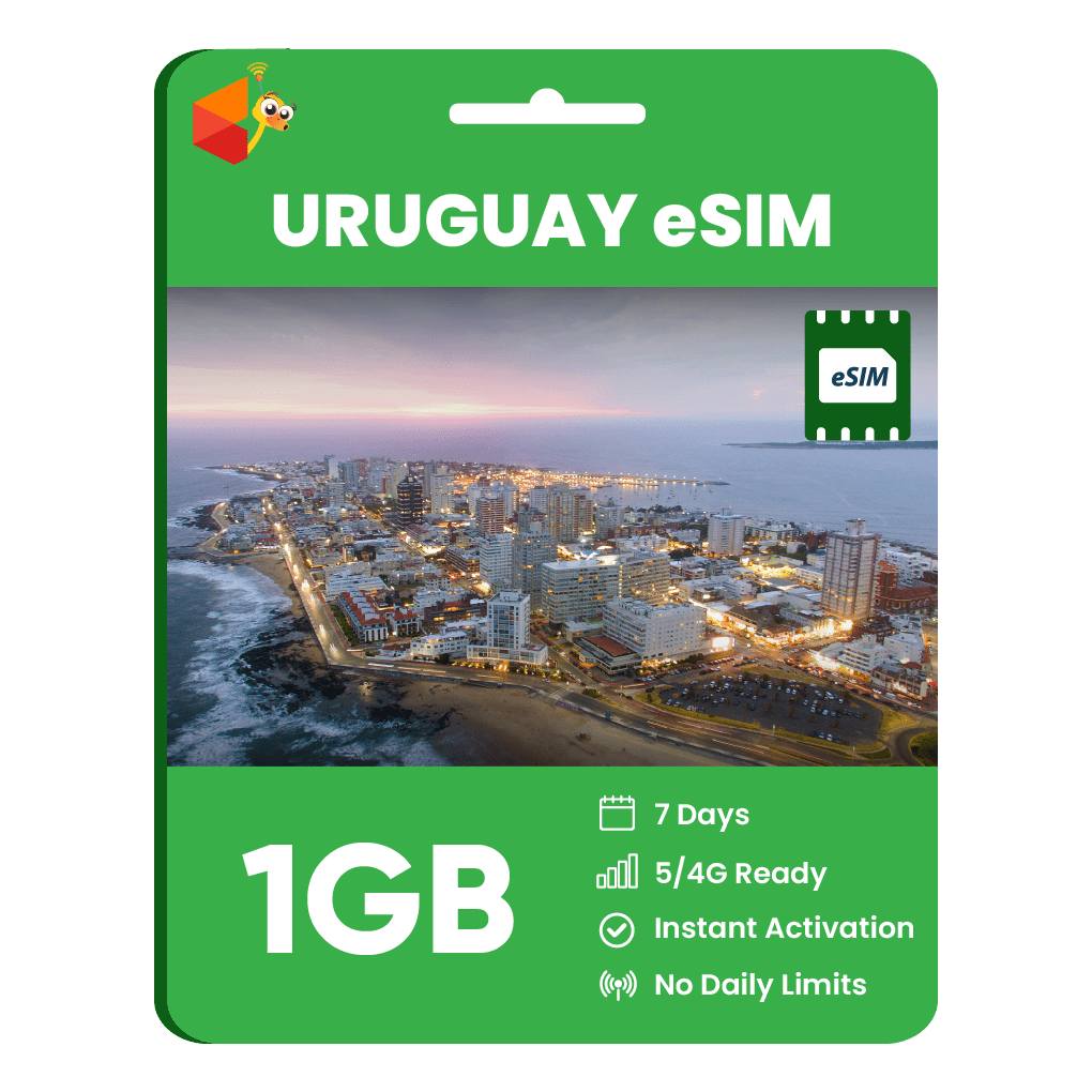Uruguay Data eSIM - SimCorner