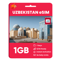 Thumbnail for Uzbekistan Data eSIM - SimCorner