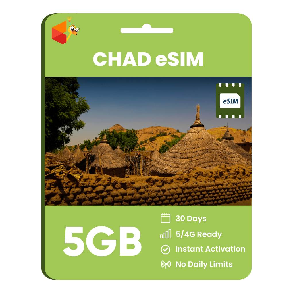 Chad Data eSIM - SimCorner