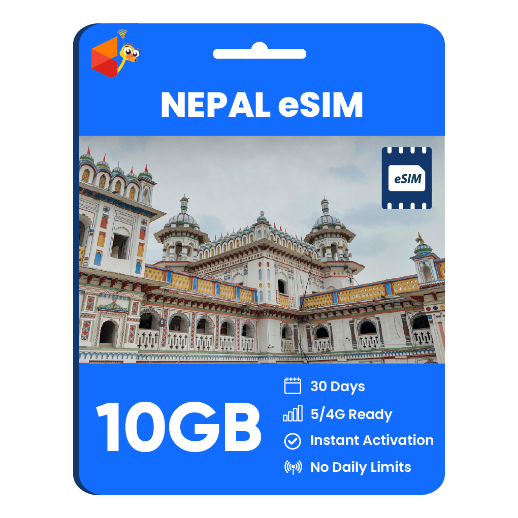 Nepal Data eSIM - SimCorner