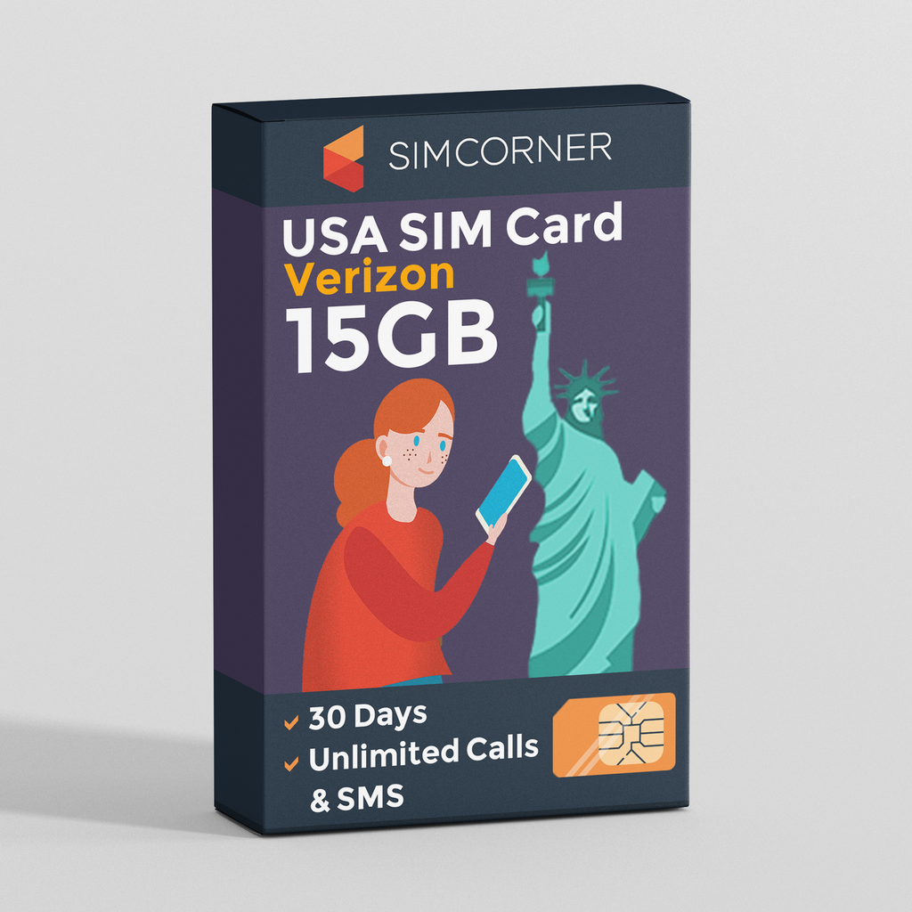 Verizon 15GB SIM Card (USA Only)