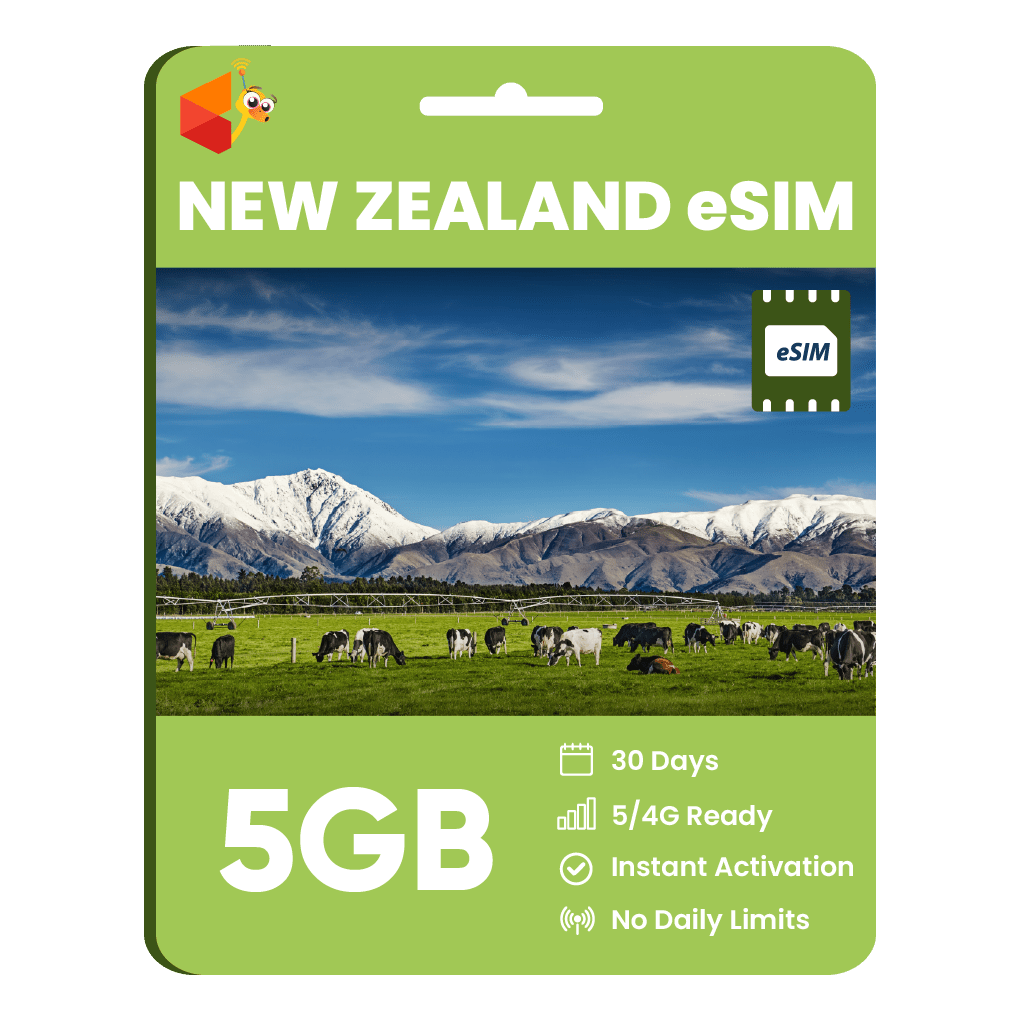 New Zealand Data eSIM - SimCorner