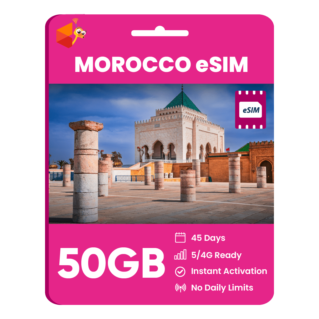 Morocco Data eSIM - SimCorner