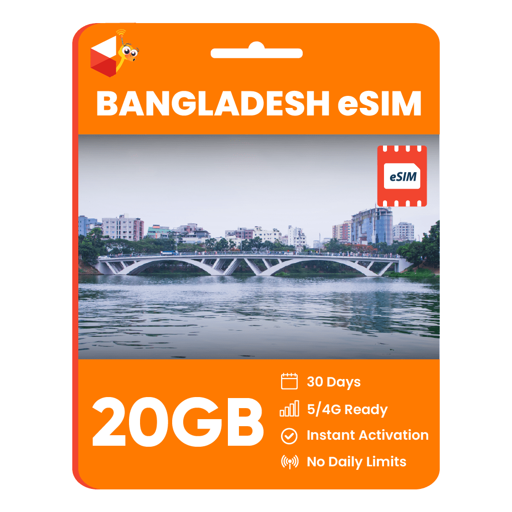 Bangladesh Data eSIM - SimCorner
