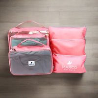 Packing Cube 6 piece - Candy Pink I SimCornerAustralia