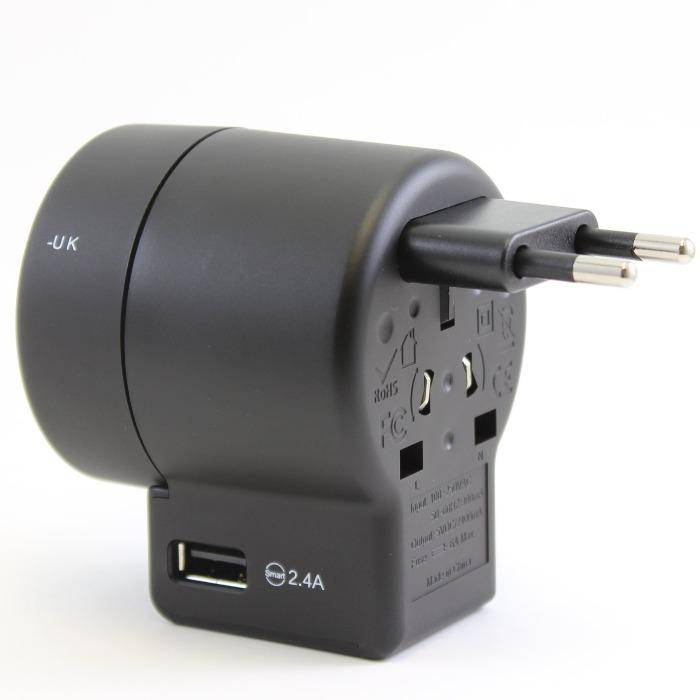 Universal travel adapter with USB I SimCornerAustralia