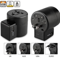 Universal travel adapter with USB I SimCornerAustralia