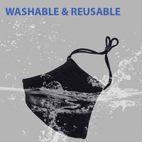 Thumbnail for Protective Adult Cloth Face Mask - Black I SimCornerAustralia